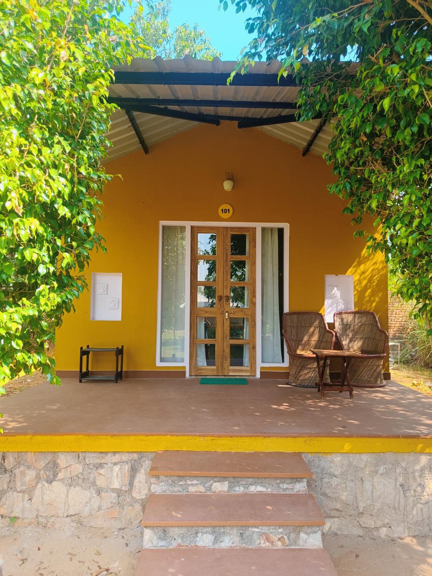 Khilchīpur Ranthambhore Bagh Dwar Camp מראה חיצוני תמונה