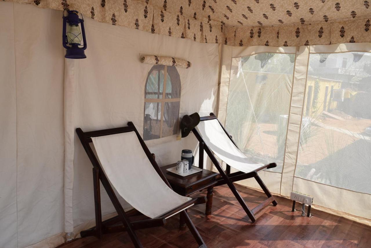 Khilchīpur Ranthambhore Bagh Dwar Camp מראה חיצוני תמונה