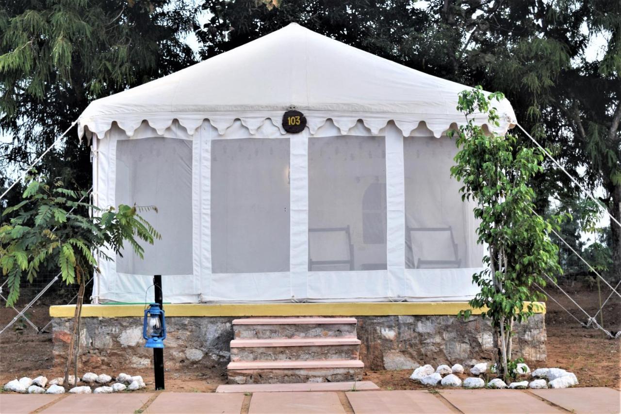 Khilchīpur Ranthambhore Bagh Dwar Camp מראה חיצוני תמונה
