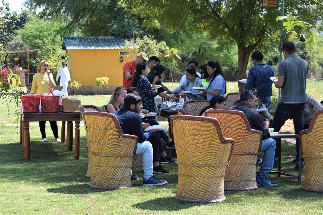 Khilchīpur Ranthambhore Bagh Dwar Camp מראה חיצוני תמונה